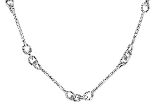 A293-45648: TWIST CHAIN (7IN, 0.8MM, 14KT, LOBSTER CLASP)