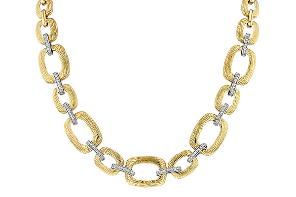C025-27529: NECKLACE .48 TW (17 INCHES)