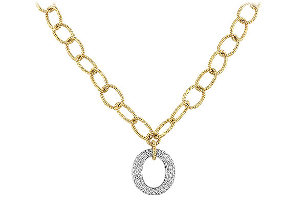 C208-92029: NECKLACE 1.02 TW (17 INCHES)