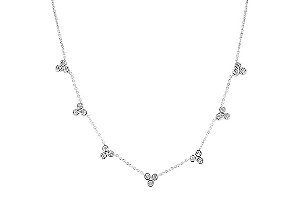 G292-55711: NECKLACE .36 TW (18")