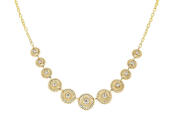 G292-61111: NECKLACE .22 TW (17")