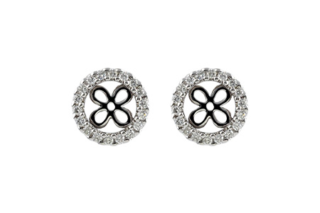 H206-22020: EARRING JACKETS .30 TW (FOR 1.50-2.00 CT TW STUDS)