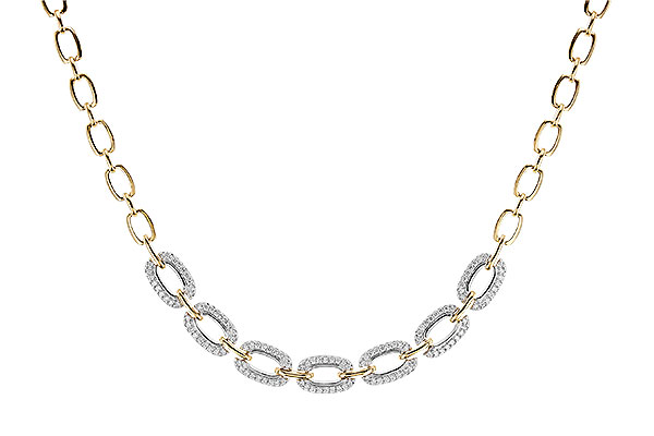 H292-55656: NECKLACE 1.95 TW (17 INCHES)