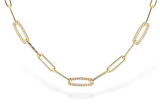 K292-54811: NECKLACE .75 TW (17 INCHES)